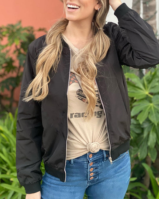 Stefanie | Breathable bomber jacket