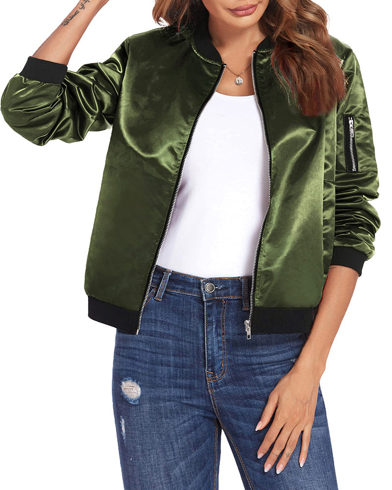 Stefanie | Breathable bomber jacket