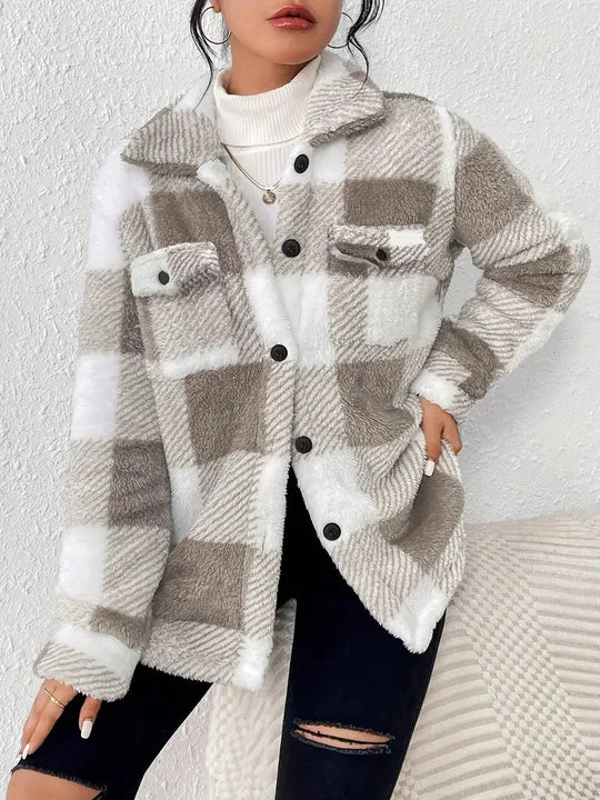 Stefanie | Giacca in pile calda