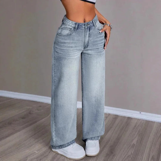 Stella | Vintage Vibe wide mom jeans