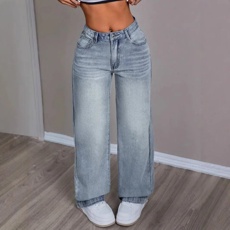 Stella | Vintage Vibe wide mom jeans