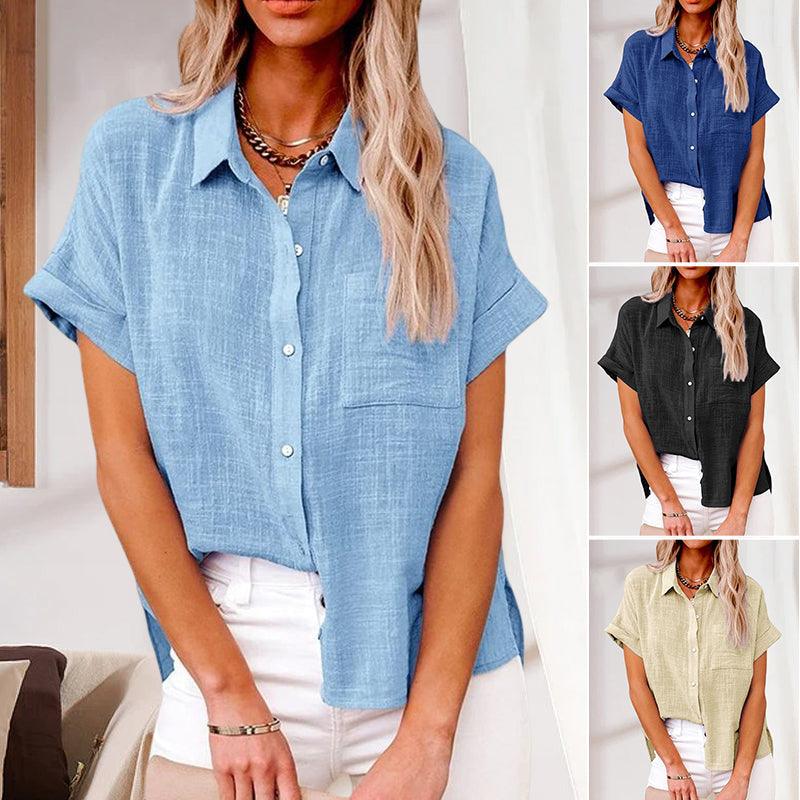 Stephanie | Relaxed light summer blouse