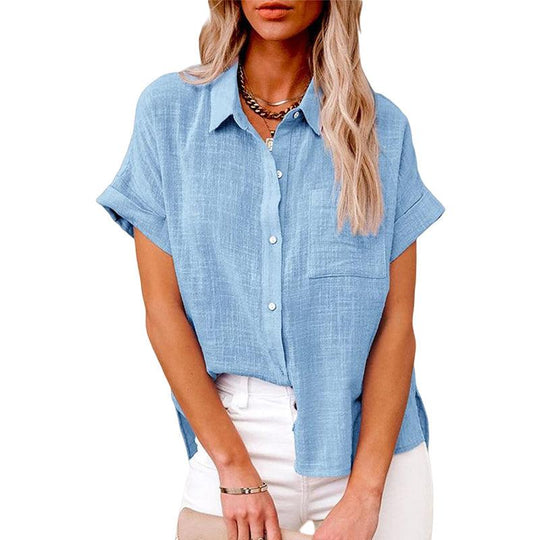 Stephanie | Relaxed light summer blouse