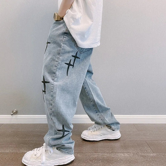 Stephen | Stijlvolle vintage baggy jeans