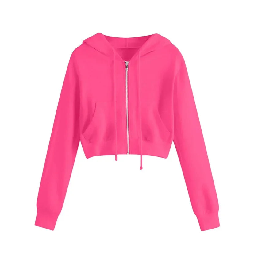 Tahlia | Stijlvolle dagelijkse korte hoodie