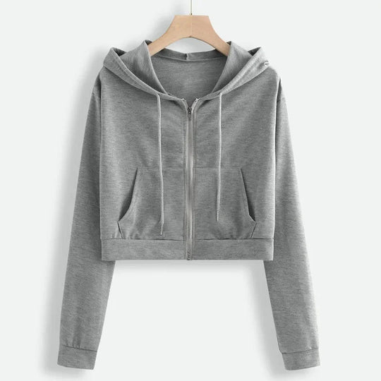 Tahlia | Stijlvolle dagelijkse korte hoodie