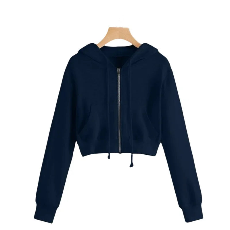 Tahlia | Stijlvolle dagelijkse korte hoodie