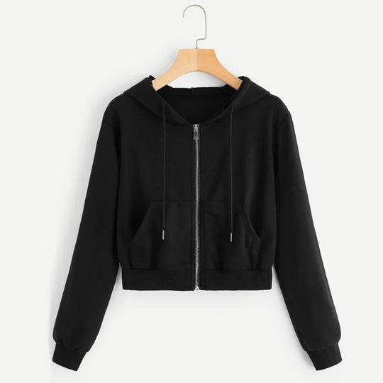 Tahlia | Stijlvolle dagelijkse korte hoodie