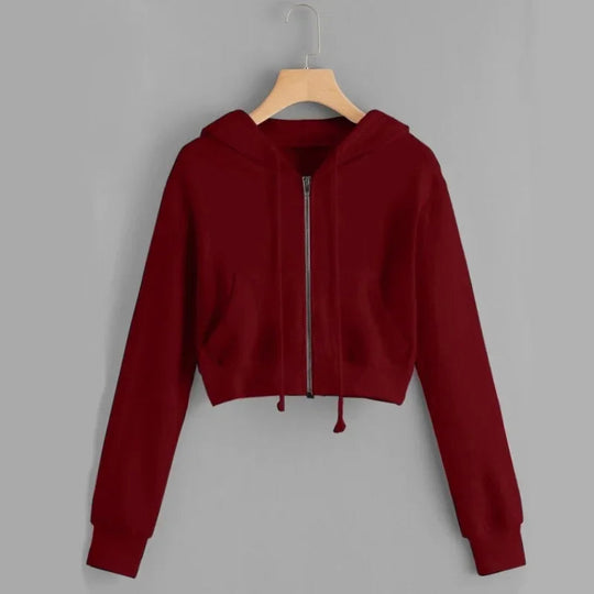 Tahlia | Stijlvolle dagelijkse korte hoodie