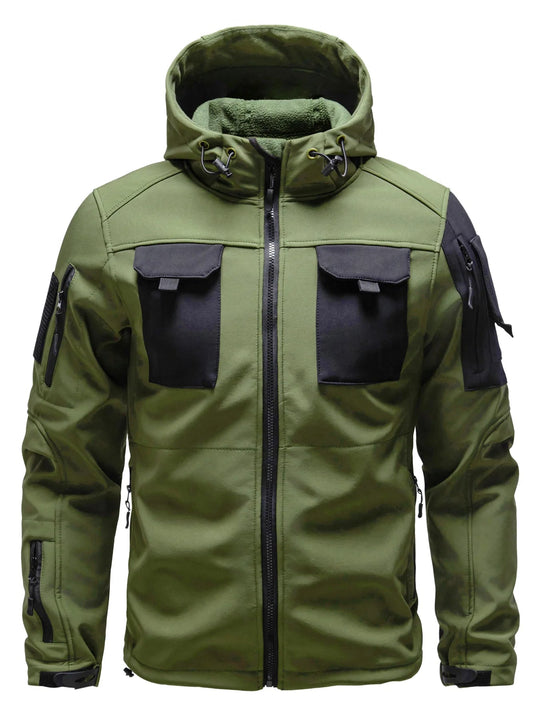 Tobias | Water-repellent softshell jacket with hood