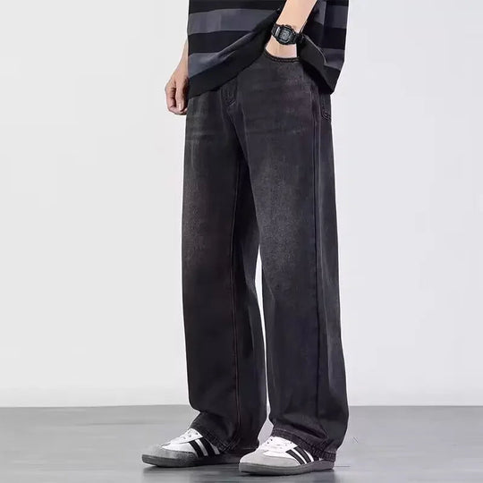 Tom | Casual stijl met wijde baggy jeans