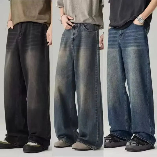 Tom | Casual stijl met wijde baggy jeans