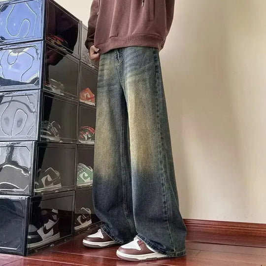 Tom | Casual stijl met wijde baggy jeans