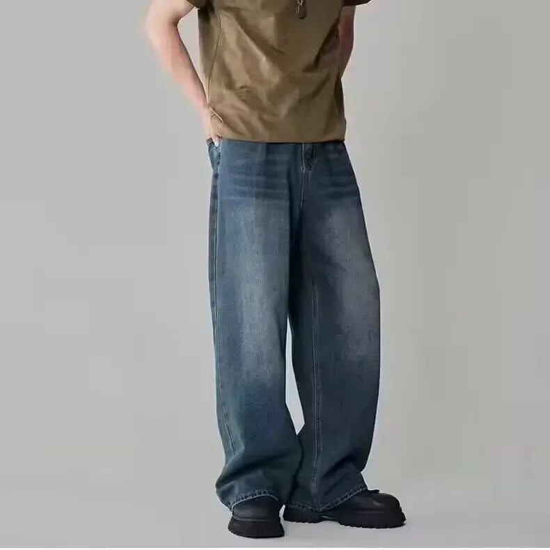 Tom | Casual stijl met wijde baggy jeans