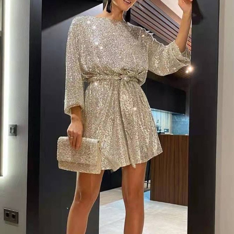 Twinkle | Elegant mini party dress