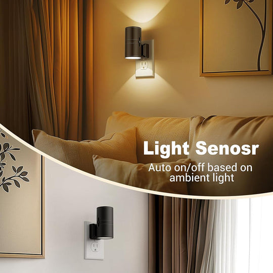 LumoGlow | Modern LED table lamp | Black