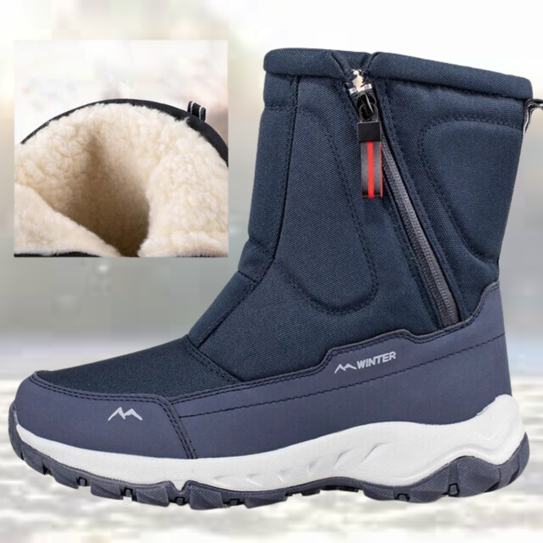 Luka - Winterproof Quilted Boots with Warm Lining