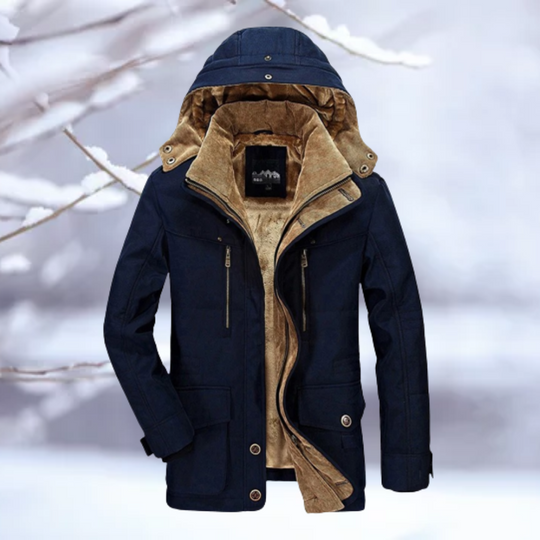 Lucas - Practical Winter Jacket With Hood