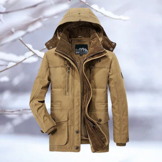 Lucas - Practical Winter Jacket With Hood