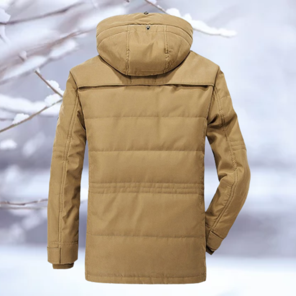 Lucas - Practical Winter Jacket With Hood