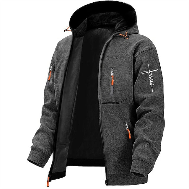 Noah | Felpa Con Cappuccio Con Zip Confortevole Da Uomo | Blu Navy