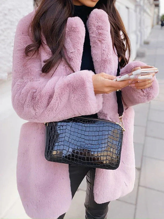 Vanessa | Cuddly elegant teddy coat