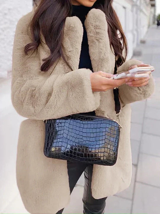 Vanessa | Cuddly elegant teddy coat