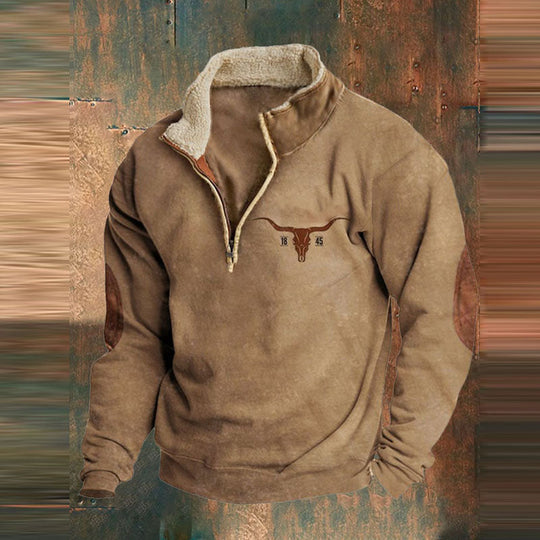 Torvald | Maglione in pile da uomo | Verde