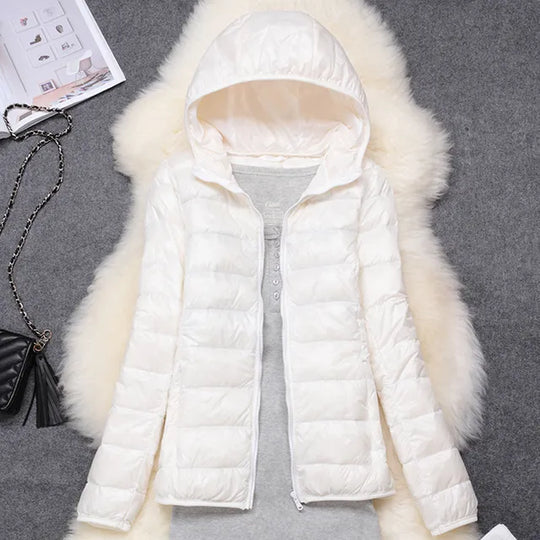 Luisa - Leichte Steppjacke mit Kapuze