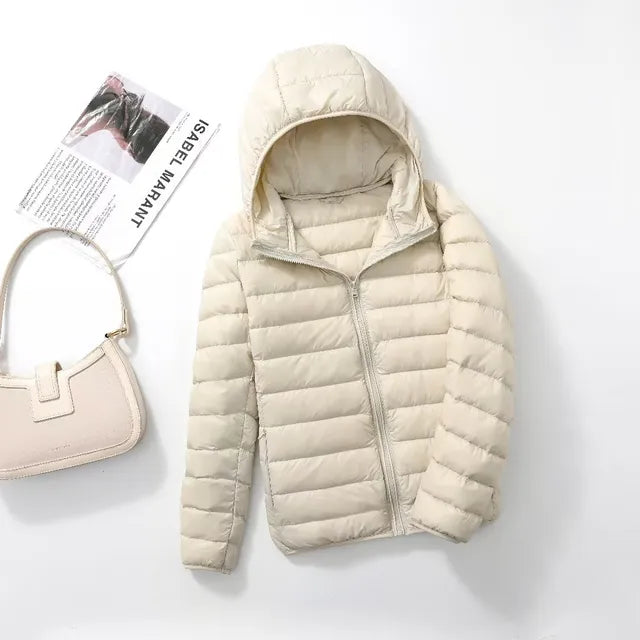 Luisa - Leichte Steppjacke mit Kapuze