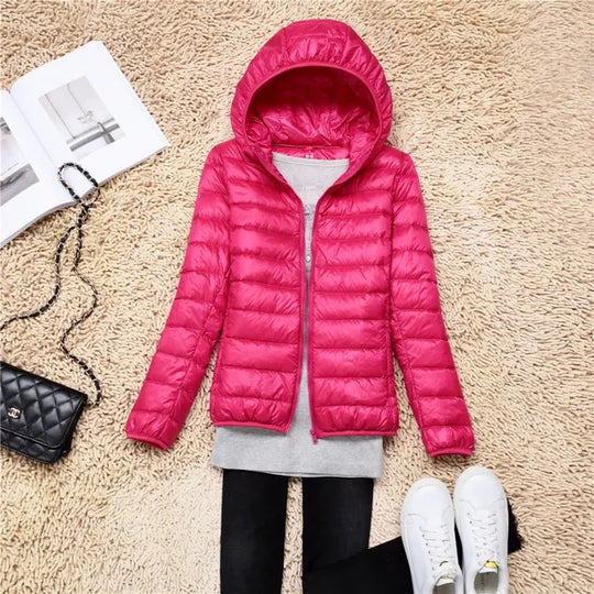 Luisa - Leichte Steppjacke mit Kapuze