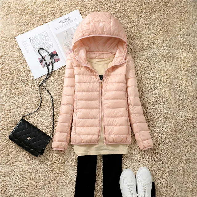 Luisa - Leichte Steppjacke mit Kapuze