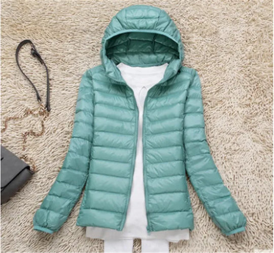 Luisa - Leichte Steppjacke mit Kapuze