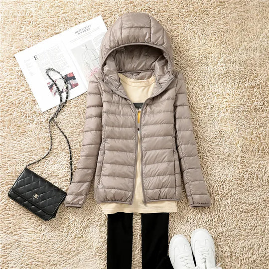 Luisa - Leichte Steppjacke mit Kapuze