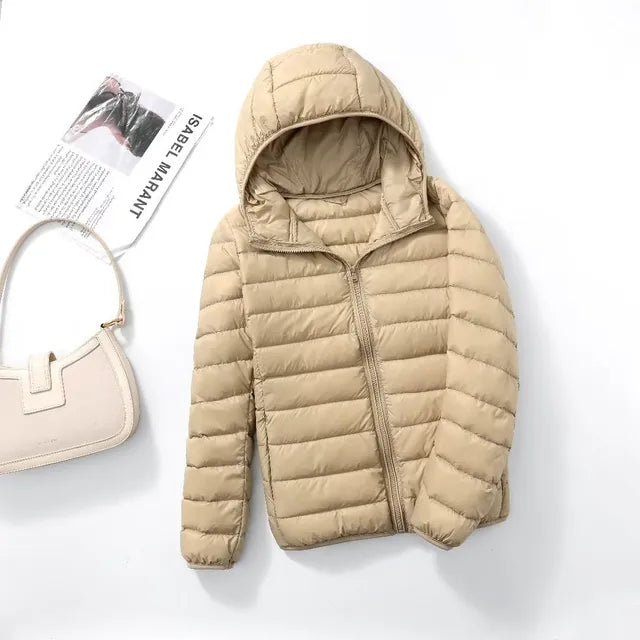 Luisa - Leichte Steppjacke mit Kapuze