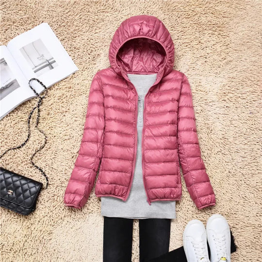 Luisa - Leichte Steppjacke mit Kapuze