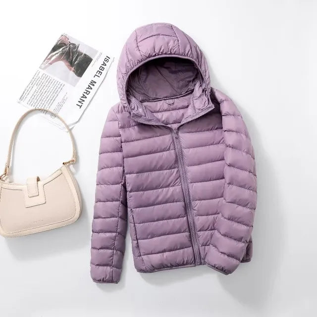 Luisa - Leichte Steppjacke mit Kapuze