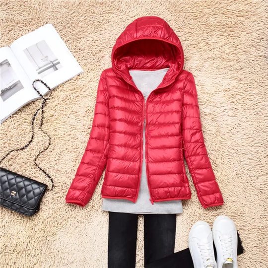 Luisa - Leichte Steppjacke mit Kapuze