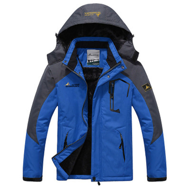 Lars - Giacca invernale impermeabile con cappuccio removibile