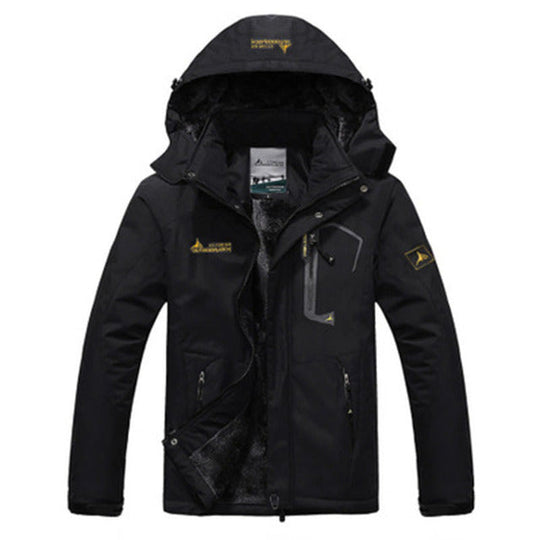 Lars - Giacca invernale impermeabile con cappuccio removibile