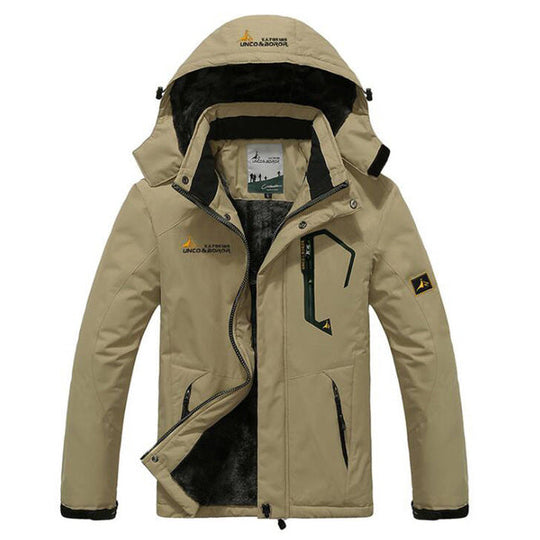 Lars - Giacca invernale impermeabile con cappuccio removibile