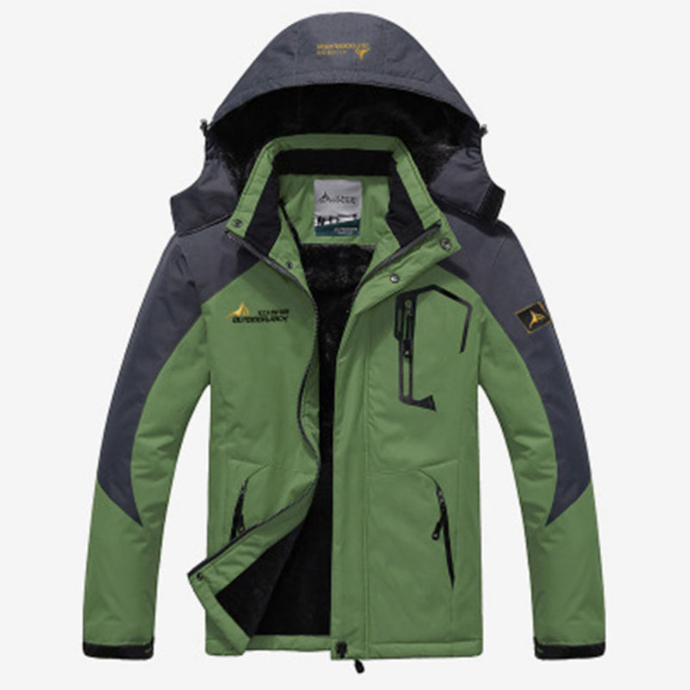 Lars - Giacca invernale impermeabile con cappuccio removibile