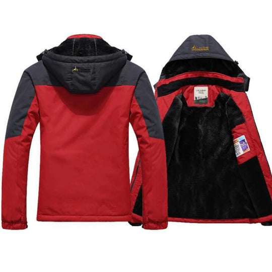 Lars - Giacca invernale impermeabile con cappuccio removibile