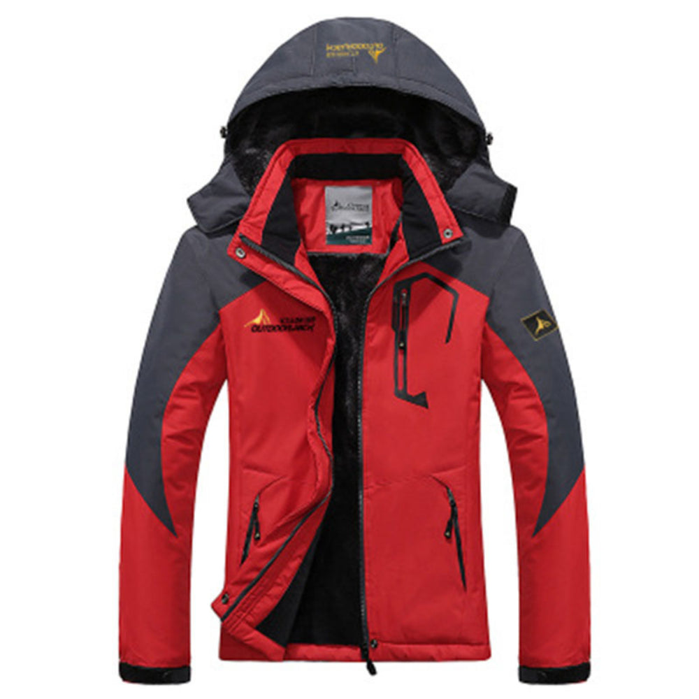 Lars - Giacca invernale impermeabile con cappuccio removibile