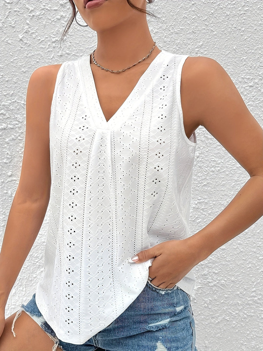 Noëlle | Stilvolle bestickte Bluse