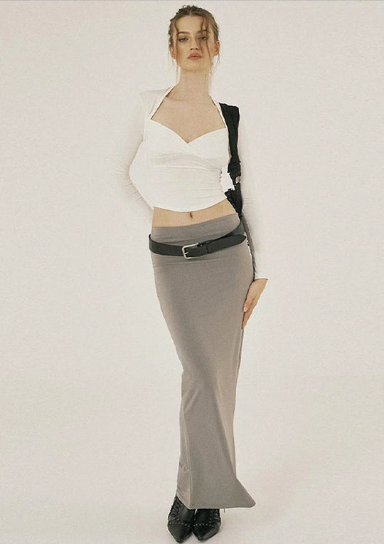 Livia | Top corto minimalista e elegante