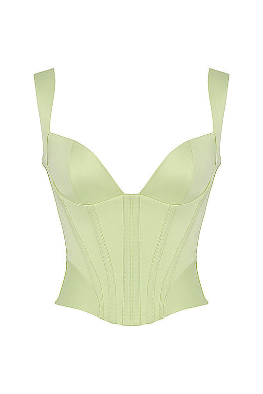 Verona | Top Corsetto in Raso Luxe