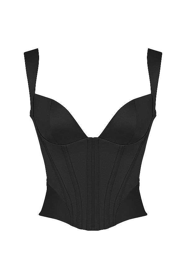 Verona | Top Corsetto in Raso Luxe