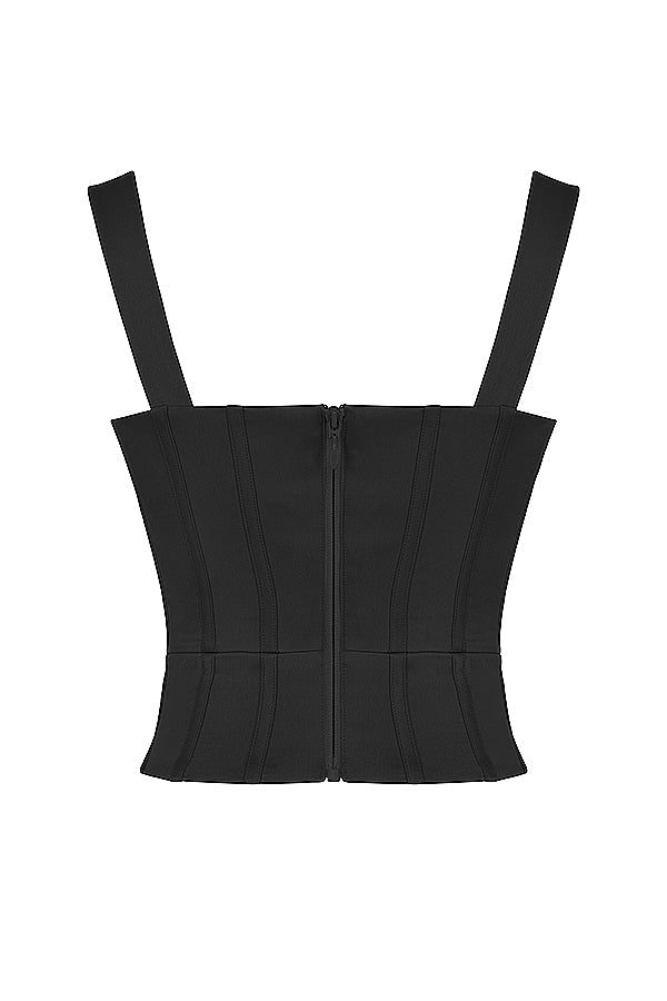 Verona | Top Corsetto in Raso Luxe