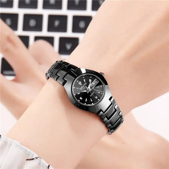 Lisa - Elegant Women's Watch With Calendar Display